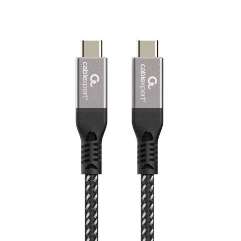Cablexpert Premium USB 4 Type-C charging and data cable | CCBP-USB4-CMCM240-1.5M | Black | 24 pin USB-C - male | 1.5 m