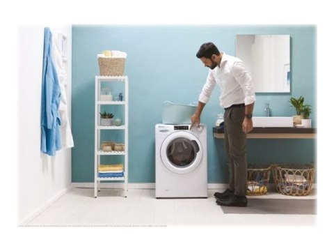 Candy Washing Machine with Dryer | CSOW 4855TWE/1-S | Energy efficiency class C/E | Front loading | Washing capacity 8 kg | 1400