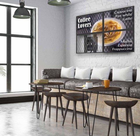 EDBAK Wall mount | VWPOP40 Video Wall Pop-Out Mount with Quick Release | 19-43 " | Maximum weight (capacity) 25 kg | Black