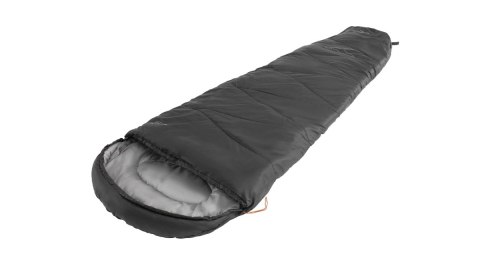 Easy Camp Starling Mummy Black 8°C, 210 x 75 x 50 cm, Two-way open-end, autolock, Teal, Black | Easy Camp