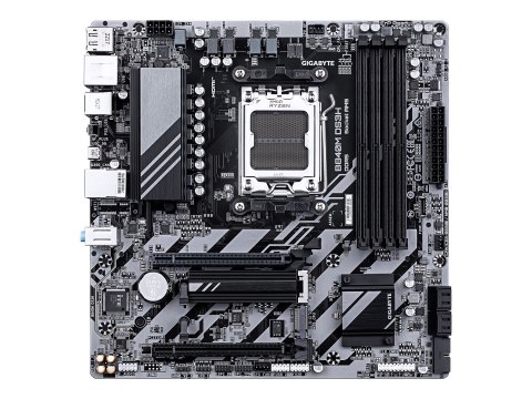 Gigabyte B840M DS3H | Processor family AMD | Processor socket AM5 | DDR5 | Supported hard disk drive interfaces SATA, M.2 | Numb