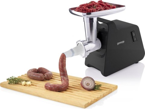 Gorenje Meat grinder | MG2001SB | Black/Stainless Steel | 2000 W | Number of speeds 1 | Throughput (kg/min) 2.6