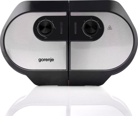 Gorenje | Mini Grill, Waffle plate | WM1400SB | Electric Grill | 1400 W | Diameter 18 cm | Black