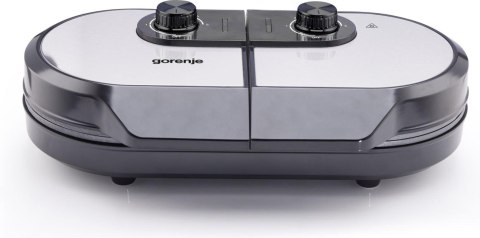 Gorenje | Mini Grill, Waffle plate | WM1400SB | Electric Grill | 1400 W | Diameter 18 cm | Black