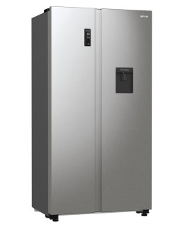 Gorenje Refrigerator | NRR9185EAXLWD | Energy efficiency class E | Free standing | Side by side | Height 178.6 cm | No Frost sys