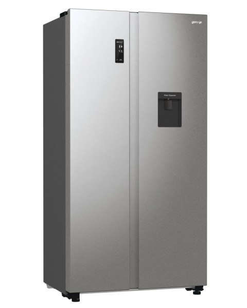 Gorenje Refrigerator | NRR9185EAXLWD | Energy efficiency class E | Free standing | Side by side | Height 178.6 cm | No Frost sys