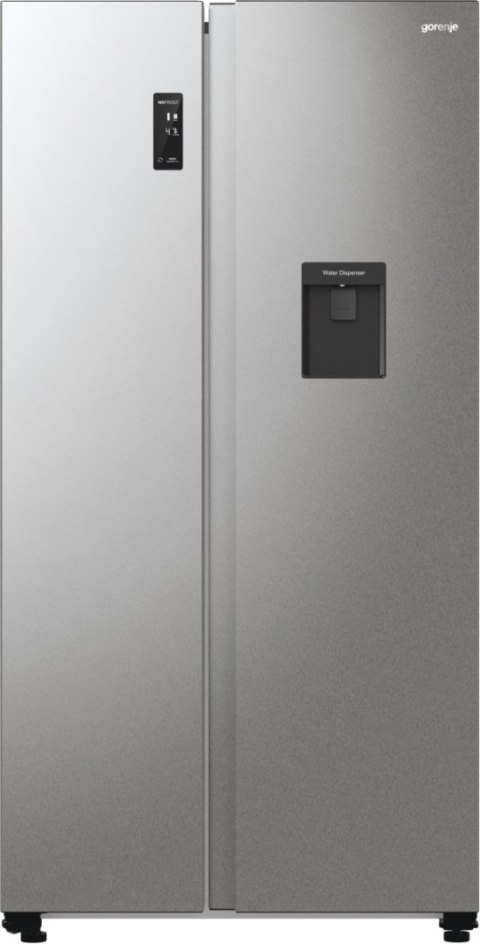 Gorenje Refrigerator | NRR9185EAXLWD | Energy efficiency class E | Free standing | Side by side | Height 178.6 cm | No Frost sys
