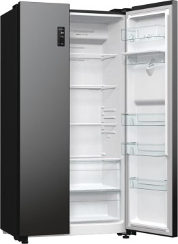Gorenje Refrigerator | NRR9185EABXLWD | Energy efficiency class E | Free standing | Side by side | Height 178.6 cm | No Frost sy