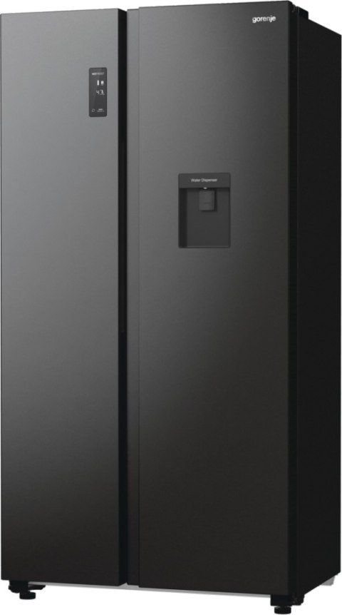 Gorenje Refrigerator | NRR9185EABXLWD | Energy efficiency class E | Free standing | Side by side | Height 178.6 cm | No Frost sy