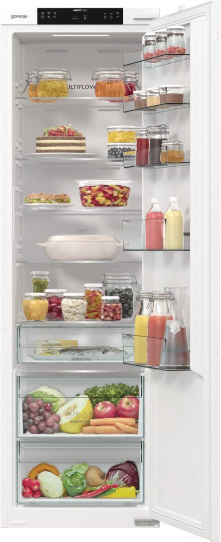 Gorenje Refrigerator | RI517E41WF | Energy efficiency class E | Built-in | Larder | Height 177.2 cm | Fridge net capacity 300 L 