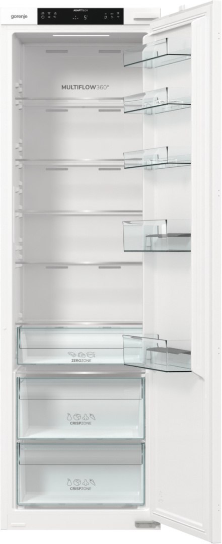 Gorenje Refrigerator | RI517E41WF | Energy efficiency class E | Built-in | Larder | Height 177.2 cm | Fridge net capacity 300 L 
