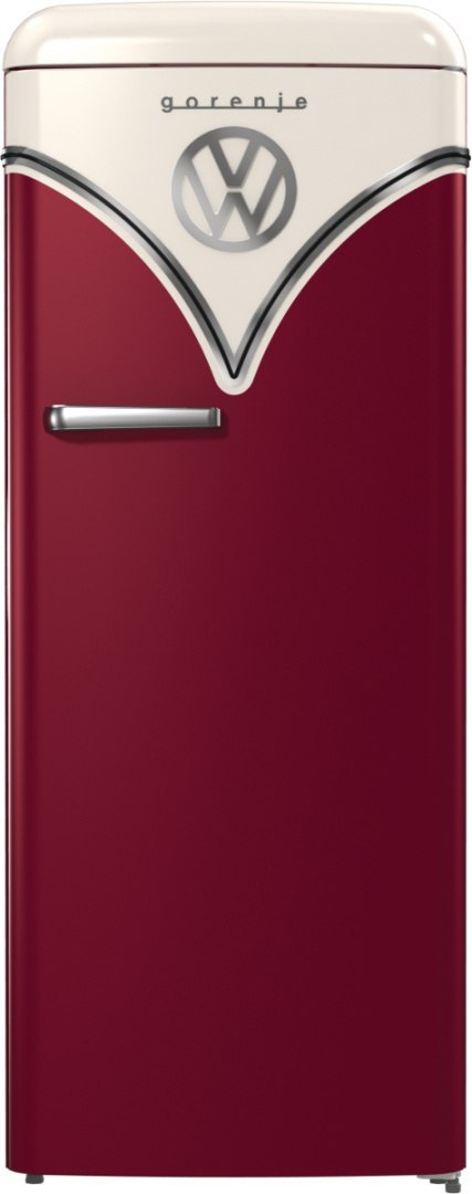 Gorenje Retro Refrigerator | OBRB615DR | Energy efficiency class D | Free standing | Larder | Height 152.5 cm | Fridge net capac
