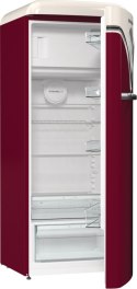 Gorenje Retro Refrigerator | OBRB615DR | Energy efficiency class D | Free standing | Larder | Height 152.5 cm | Fridge net capac