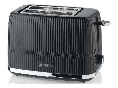 Gorenje Toaster | T850DPB | Number of slots 2 | Housing material Plastic | Black