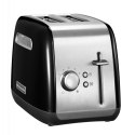 KitchenAid Classic Toaster | 5KMT2115EOB | Power 1100 W | Number of slots 2 | Housing material Metal | Stainless Steel/Black