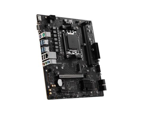 MSI PRO A620M-B | Gniazdo procesora Socket AM5 | Typ chipsetu AMD A620 | Obsługiwana technologia pamięci RAM DDR5 SDRAM