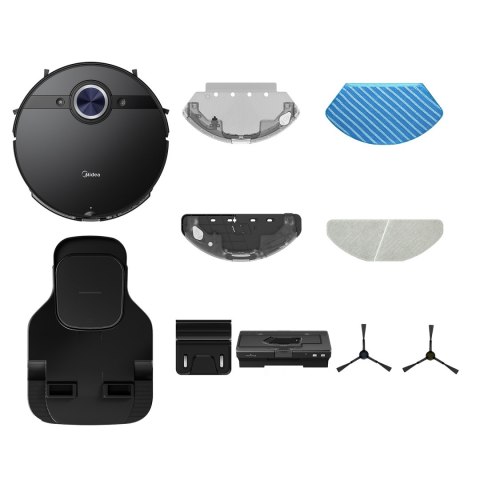 Midea | Robotic Vacuum Cleaner | S8+ | Wet&Dry | Operating time (max) 180 min | Lithium Ion | 5200 mAh | Dust capacity 0.45 + 5 