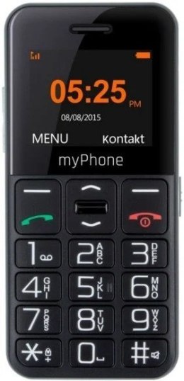 MyPhone Halo Easy | Black | 1.77 
