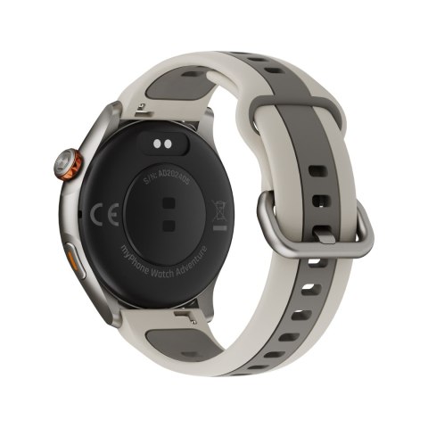 MyPhone Watch Adventure | Smart watch | GPS (satellite) | AMOLED | 1.43" | Waterproof | Beige