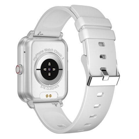 MyPhone Watch Classic 2 | Smart watch | TFT | 1.85" | Waterproof | Silver Grey