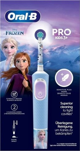 Oral-B Electric Toothbrush | Vitality Pro Frozen | Rechargeable | For children | Number of brush heads included 1 | Number of te