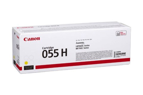 Oryginalny Toner Yellow Canon i-SENSYS LBP660C, MF740C series (CRG055H, CRG-055H, 3017C002)