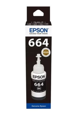 Oryginalny Tusz w butelce Black Epson 664 (T6641, C13T66414A)