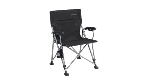 Outwell Campo Lightweight Camping Chair, Black | Outwell