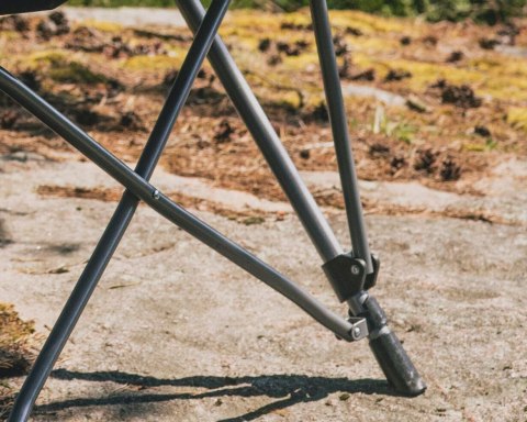 Outwell Campo Lightweight Camping Chair, Black | Outwell