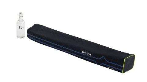 Outwell Canmore L Large Capacity Table for Family Outings, Black/Grey | Outwell