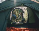 Outwell Cloud 2 Two Room Dome Tent for 2 Persons, Green | Outwell