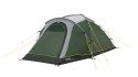 Outwell Cloud 3 Three Room Dome Tent for 3 Persons, Green | Outwell