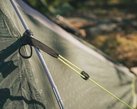 Outwell Cloud 4 Four Room Dome Tent for 4 Persons, Green | Outwell