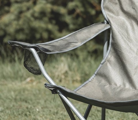 Outwell Spruce Arm Chair Olivine Cozy Camping Chair, Olive | Outwell