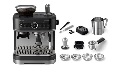 Philips | Espresso Machine | PSA3218/10 Barista Brew | Pump pressure 15 bar | Built-in milk frother | Semi-automatic | 1350 W | 