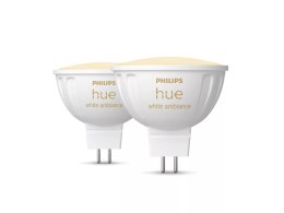Philips Hue WA 12V MR16, 2pcs pack | GU5.3 | 5.1 W | Warm to cool white light