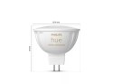Philips Hue WA 12V MR16, 2pcs pack | GU5.3 | 5.1 W | Warm to cool white light