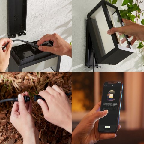 Philips Hue WCA Impress Outdoor Wall Lantern 24V | Philips Hue