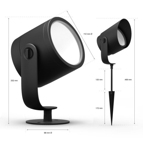 Philips Hue WCA Lily XL Outdoor Spot Light 24V | Philips Hue