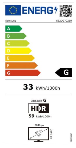 Samsung LS32DG702EUXDU | 32 