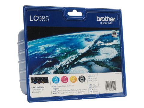 TIN Brother Tinte LC-985 Value Pack (BK/C/M/Y) | Brother