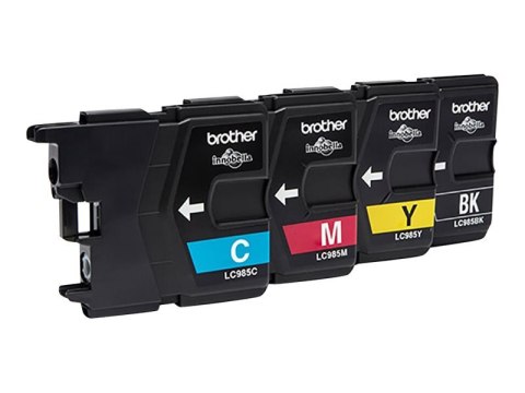 TIN Brother Tinte LC-985 Value Pack (BK/C/M/Y) | Brother