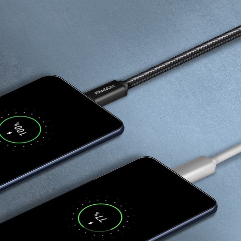 AXAGON Data and charging cable, 2 m | BUMM-AM20AB | USB Type A to USB Type Micro