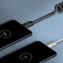 AXAGON Twister Cable, 1.1 m | BUCM-AM20TB | USB Type A to USB Type C