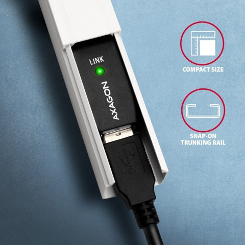 AXAGON USB Repeater Cable, 20 m | ADR-220B | USB Type A to USB Type B
