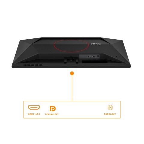 AOC 25G42E | 25 " | IPS | FHD | 16:9 | 180 Hz | 1 ms | 1920 x 1080 pixels | 300 cd/m² | HDMI ports quantity 1 | Black