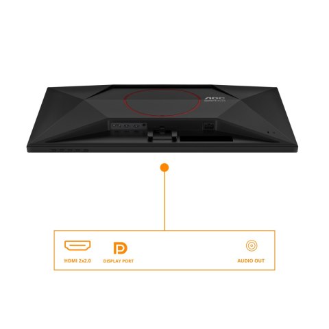 AOC Q27G42XE | 27 " | IPS | QHD | 16:9 | 180 Hz | 1 ms | 2560 x 1440 pixels | 300 cd/m² | HDMI ports quantity 2 | Black