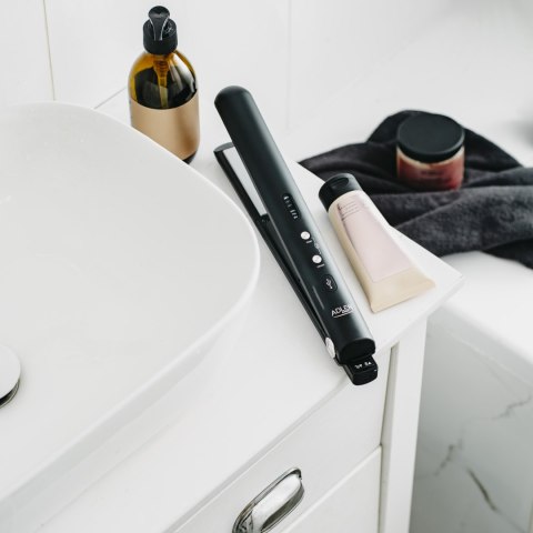 Adler Cordless Hair Straightener | AD 2327 | Ceramic heating system | Display LED | Temperature (min) 160 °C | Temperature (max)