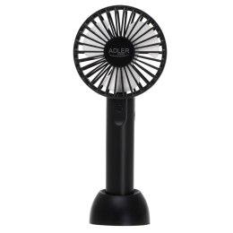 Adler Mini USB Fan | AD 7338 | Desk fan | Black | Diameter 7 cm | Number of speeds 3