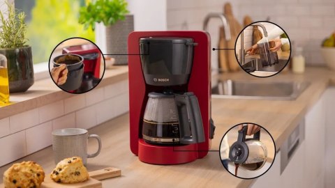 Bosch Coffee Maker | TKA2M114 MyMoment | Drip | 1200 W | Red